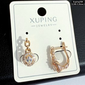 Сережки Xuping18К 20575 (1.6см)
